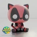 CatPool - Deadpool Cat - SEREV3d - Thumbnail 1
