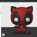 CatPool - Deadpool Cat - SEREV3d - Thumbnail 3