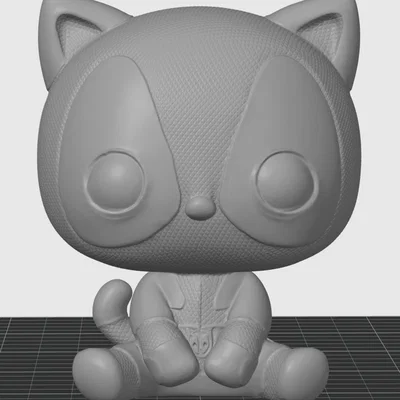 CatPool - Deadpool Cat - SEREV3d