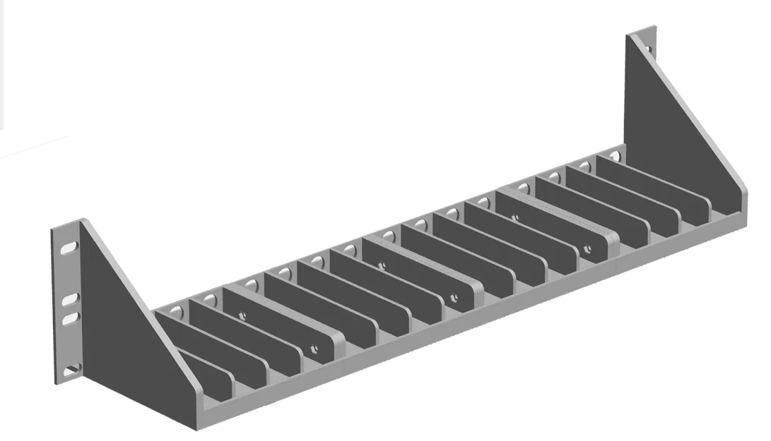 Khung Rackmount 19 inch cho Blackmagic Mini Converter (Bộ 16 khay) - Image 3