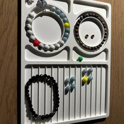 Khay 3D hỗ trợ thiết kế và sắp xếp hạt làm vòng tay handmade