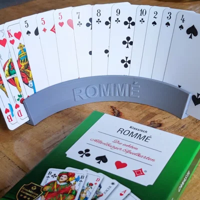 Kartenhalter card holder – Khay giữ bài Rommé (tối đa 13 lá)