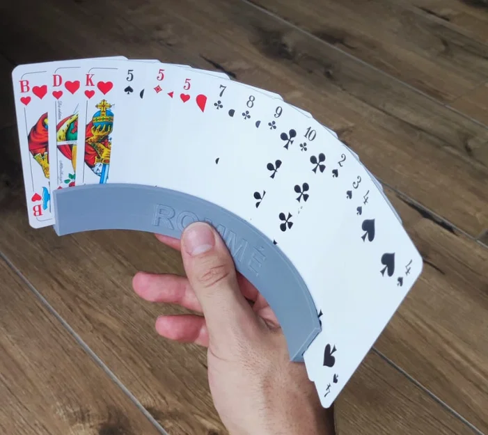 Kartenhalter card holder – Khay giữ bài Rommé (tối đa 13 lá) - Image 3