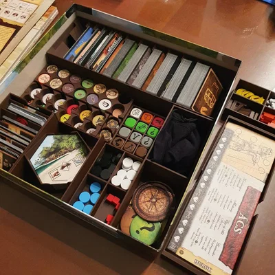 Bộ khay đựng linh kiện board game Robinson Crusoe (Insert Organizer)