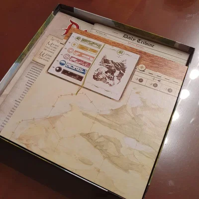 Bộ khay đựng linh kiện board game Robinson Crusoe (Insert Organizer)