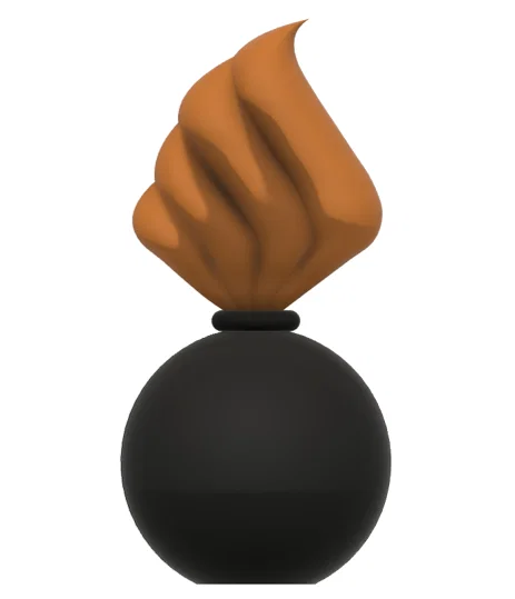 Ordnance Bomb – Mẫu bomb biểu tượng ordnance để 3D print - Image 5