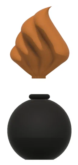 Ordnance Bomb – Mẫu bomb biểu tượng ordnance để 3D print - Image 6