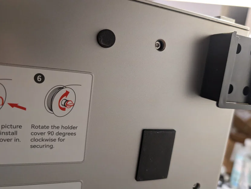 Nắp che các cổng Qidi 4 Plus (Qidi 4 Plus Ports cover) - Image 1