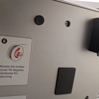 Nắp che các cổng Qidi 4 Plus (Qidi 4 Plus Ports cover)