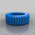 Mâm và lốp cho xe RC 1/10 (Rim and Tires for 1/10 RC Car) - Thumbnail 2