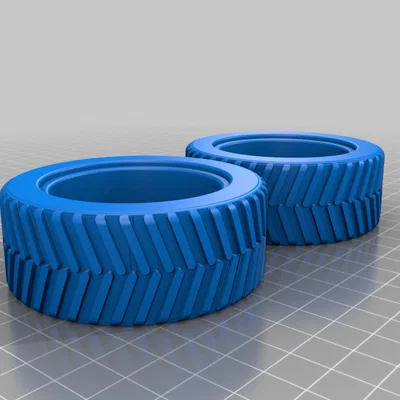 Mâm và lốp cho xe RC 1/10 (Rim and Tires for 1/10 RC Car)