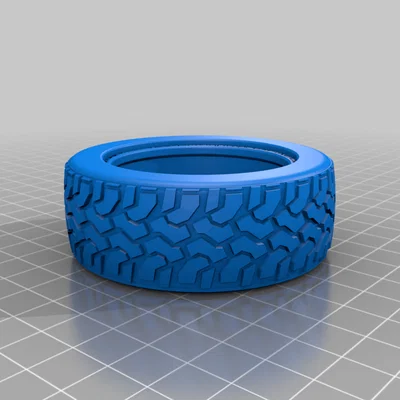 Mâm và lốp cho xe RC 1/10 (Rim and Tires for 1/10 RC Car)