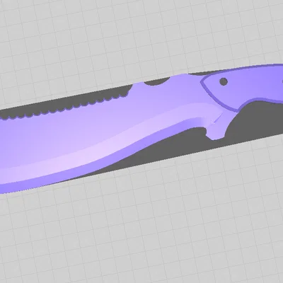 Machete (Prop cosplay để in 3D)