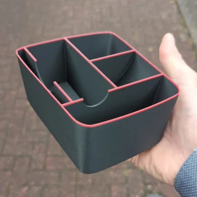 Mod kệ armrest OPEL/Vauxhall Astra K (bỏ ngăn chia & lỗ USB)