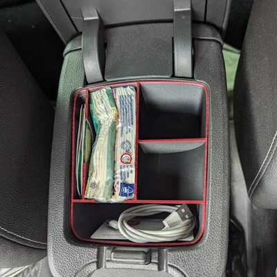 Mod kệ armrest OPEL/Vauxhall Astra K (bỏ ngăn chia & lỗ USB)