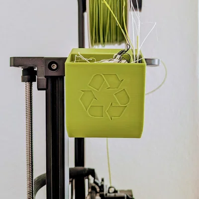 Thùng rác gắn máy cho Creality Ender 3/ Ender 3 S1/ Ender 3 S1 Pro