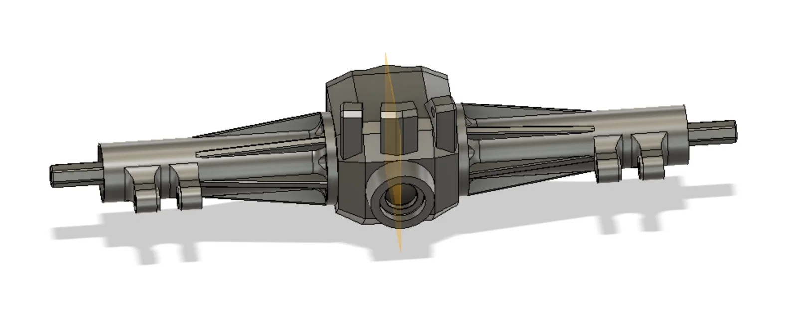 Cầu sau solid Trophy Truck V3&4 1/10–1/9 RC Car - Image 1