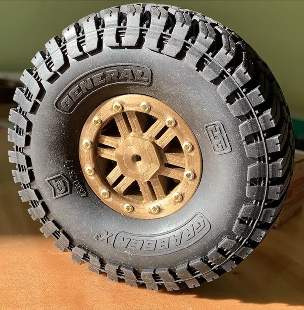 Cầu sau solid Trophy Truck V3&4 1/10–1/9 RC Car - Image 5