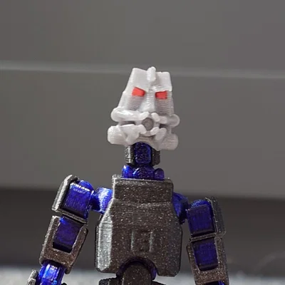 Đầu nhân vật phong cách Bionicle cho mô hình Dummy 13