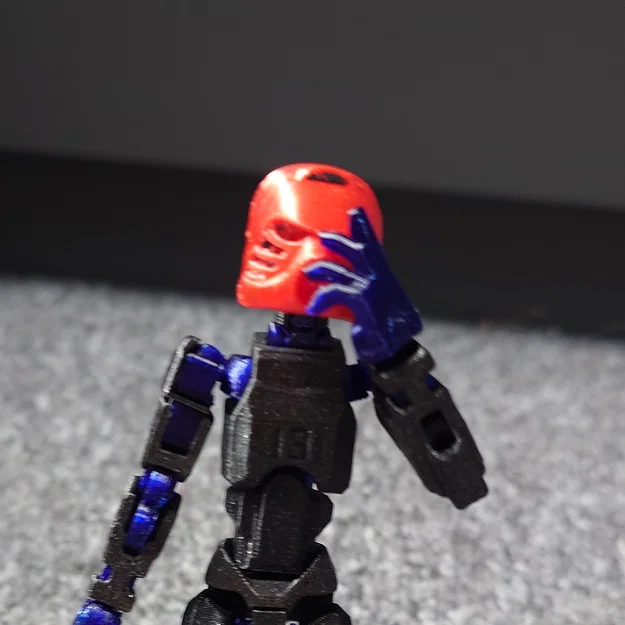 Đầu nhân vật phong cách Bionicle cho mô hình Dummy 13 - Image 3