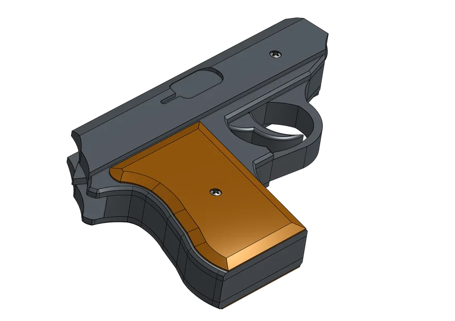 Súng Walther PPK (Súng Bắn Thun Rubber Band Gun) - Image 1