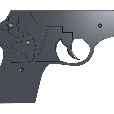 Súng Walther PPK (Súng Bắn Thun Rubber Band Gun)
