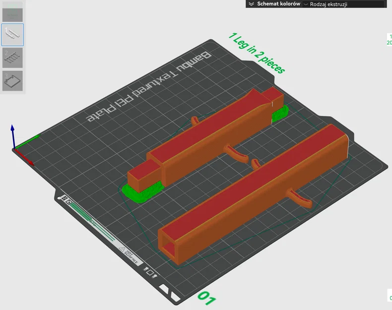 Giá treo trang sức/dây chuyền kèm khay (bản cho printbed nhỏ) - Image 6
