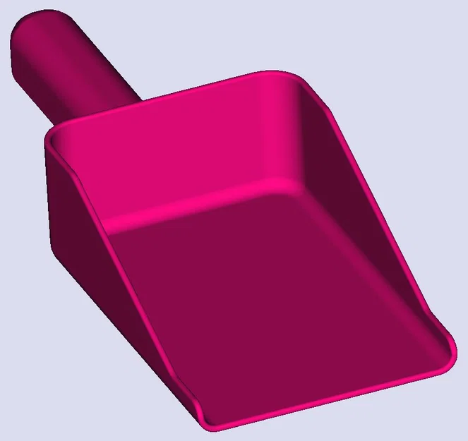 Muỗng xúc thức ăn cho chim (feeding scoop for bird food) - Image 1