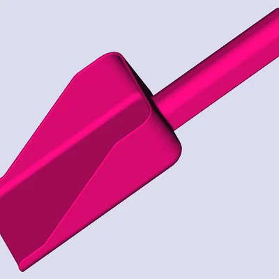 Muỗng xúc thức ăn cho chim (feeding scoop for bird food)