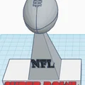 Mô hình 3D cúp Super Bowl vô địch NFL độc đáo cho fan bóng bầu dục - Thumbnail 1