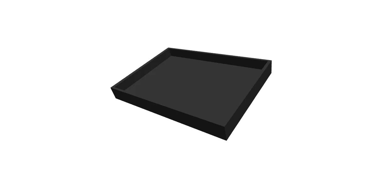 Khay Đựng Đồ Hình Chữ Nhật Thiết Kế Hiện Đại (Modern Rectangular Tray) - Image 2