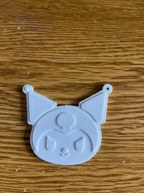 Móc khóa Kuromi xinh xắn - File in 3D dễ thương cho fan Sanrio - Image 1