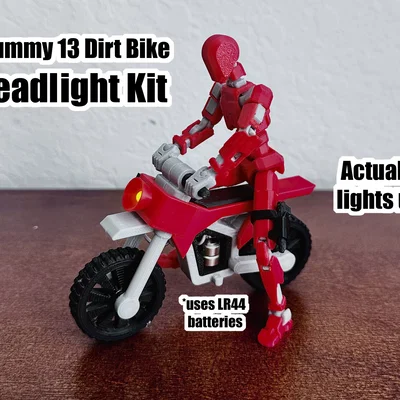 Bộ Kit Đèn Pha Hoạt Động Cho Dummy 13 Dirt Bike