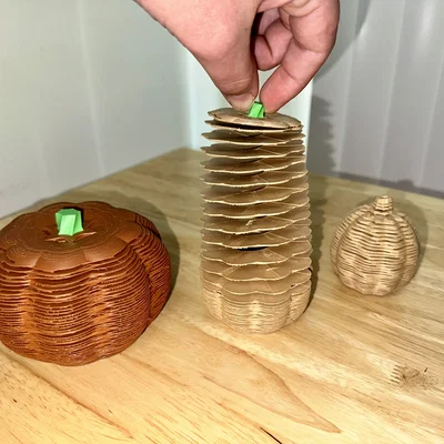 Bí Ngô Halloween Không Phải Slinky - Print in Place!