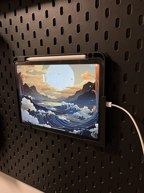 Giá đỡ iPad cho bảng Ikea Skadis - Image 2