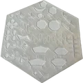 Stencil lục giác Hóa hữu cơ nâng cao cho sinh viên - Thumbnail 3
