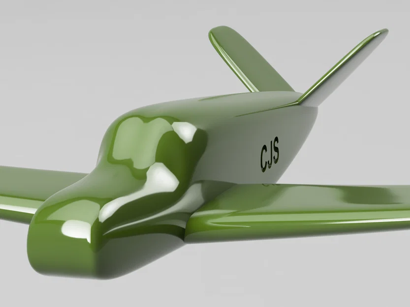 Mô hình máy bay đơn giản (Simple Plane Model) - Image 1