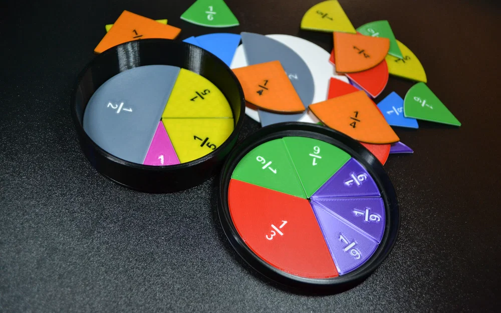 Phân Số Hình Bánh (Compact Math Pie Fractions) - Image 2