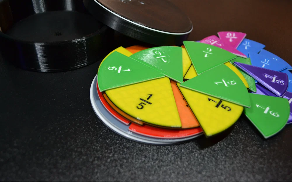 Phân Số Hình Bánh (Compact Math Pie Fractions) - Image 3