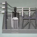 Mô hình trạm biến áp HO Scale (Transformer Station) in 3D chi tiết - Thumbnail 5