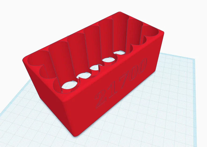 Khung cố định pin 21700 (Battery Holder) cho hàn điểm DIY - Image 2