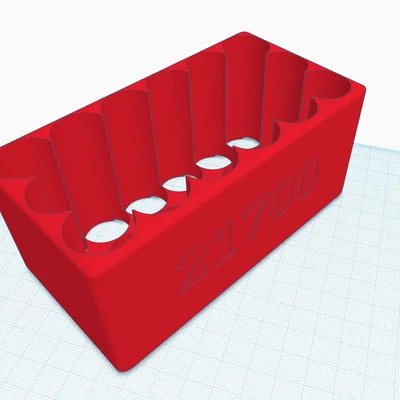 Khung cố định pin 21700 (Battery Holder) cho hàn điểm DIY