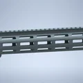 Ray ốp nòng MK7 Angled M-LOK 3D Printing - Thiết kế tối ưu, chắc chắn - Thumbnail 1