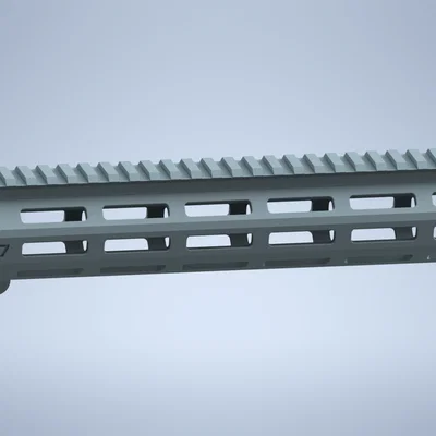 Ray ốp nòng MK7 Angled M-LOK 3D Printing - Thiết kế tối ưu, chắc chắn