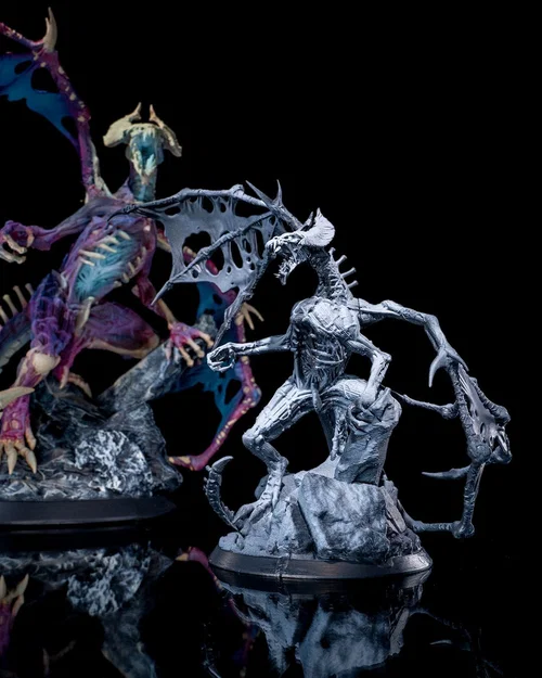 Dracolich (75mm) – Rồng Lich Miniature - Image 2