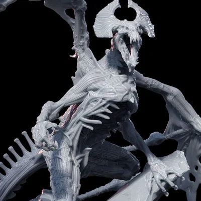 Dracolich (75mm) – Rồng Lich Miniature