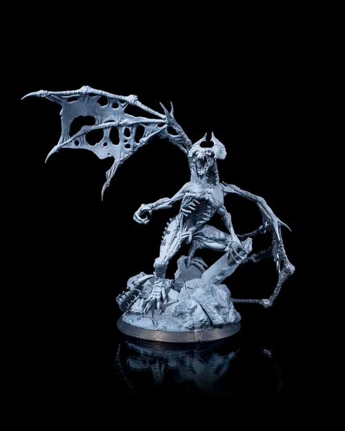 Dracolich (75mm) – Rồng Lich Miniature - Image 8