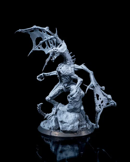 Dracolich (75mm) – Rồng Lich Miniature - Image 11