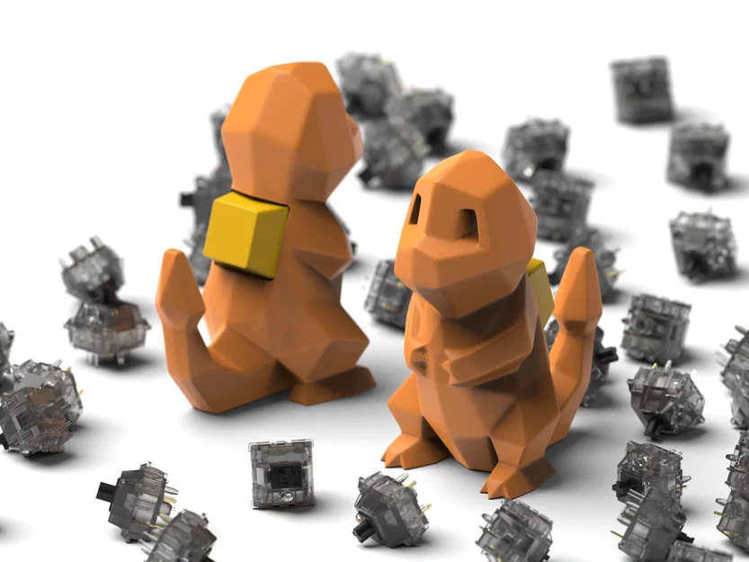 Gen 1 Starters - Keyboard Clickers (Charmander/Bulbasaur/Squirtle) - Image 2