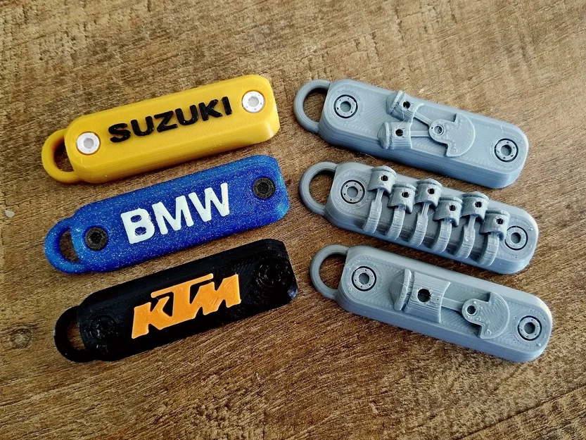 Móc khóa xe máy tùy chỉnh - Image 1